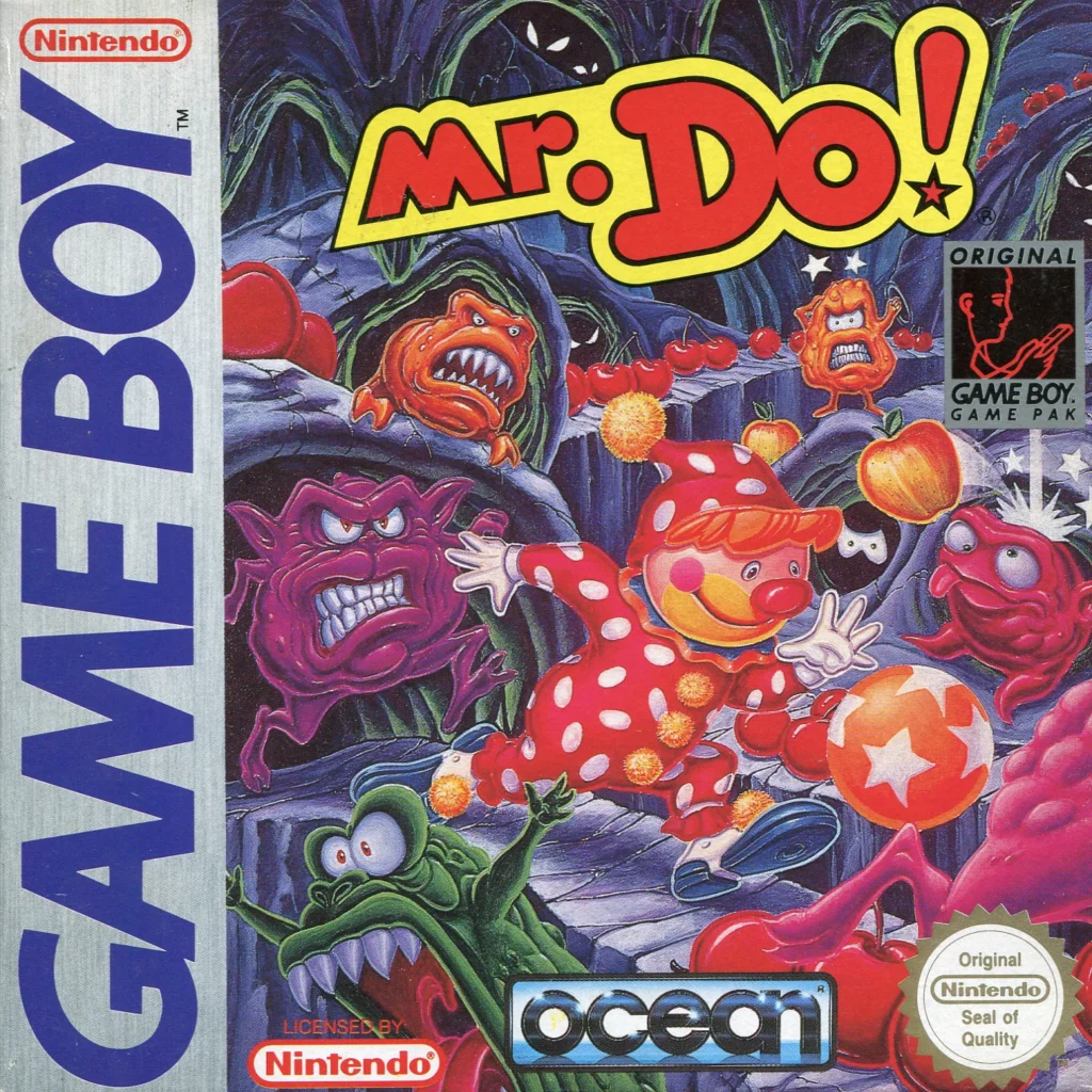 Jaquette de Mr. Do sur Game Boy