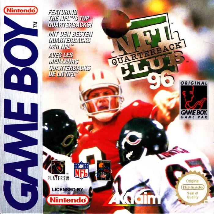 Jaquette de NFL Quarterback Club 96 sur Game Boy