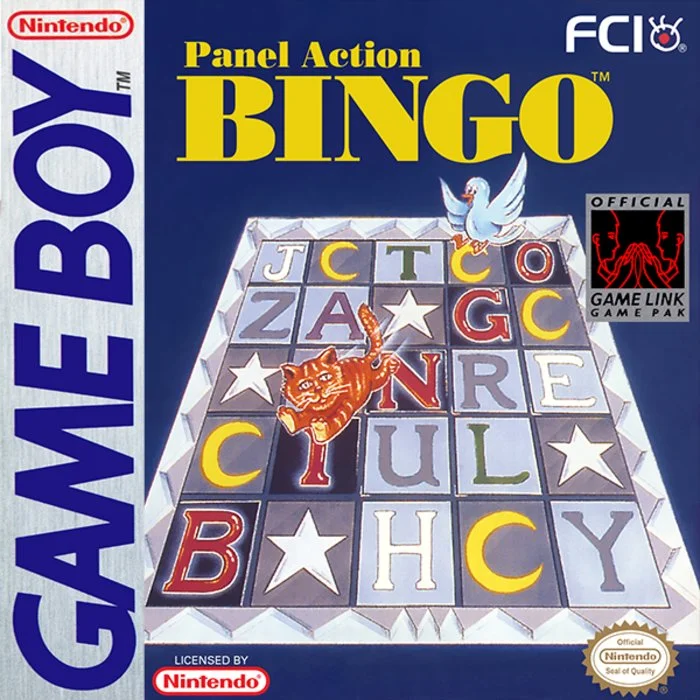 Jaquette de Panel Action Bingo sur Game Boy