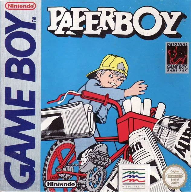 Jaquette de Paperboy sur Game Boy