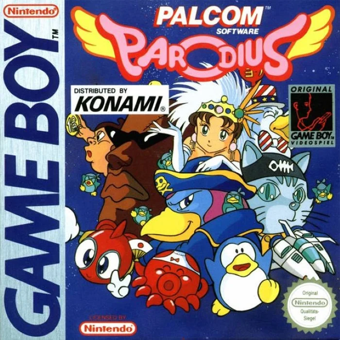 Jaquette de Parodius sur Game Boy