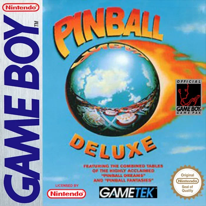 Jaquette de Pinball Deluxe sur Game Boy