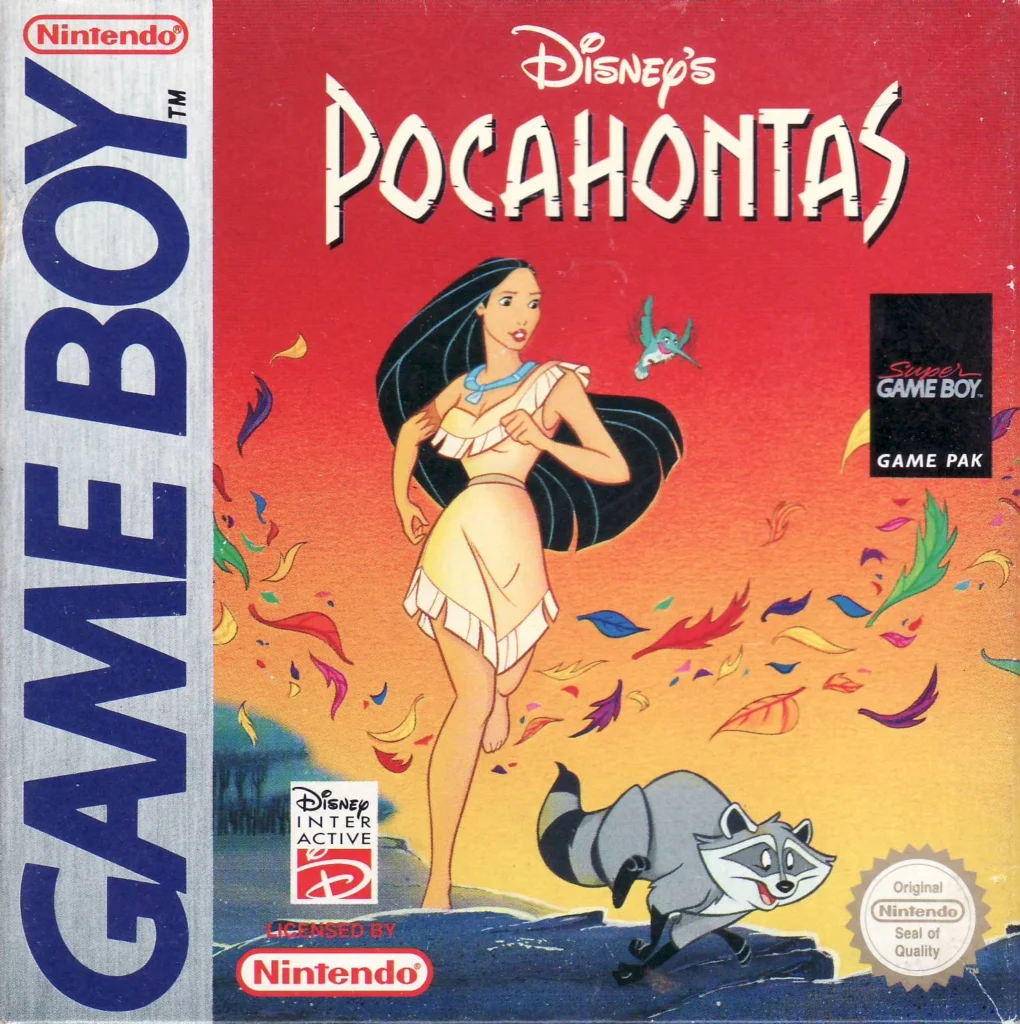 Jaquette de Pocahontas sur Game Boy
