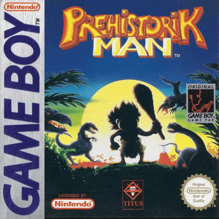 Jaquette de Prehistorik Man sur Game Boy