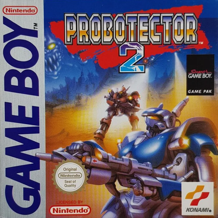 Jaquette de Probotector 2 sur Game Boy
