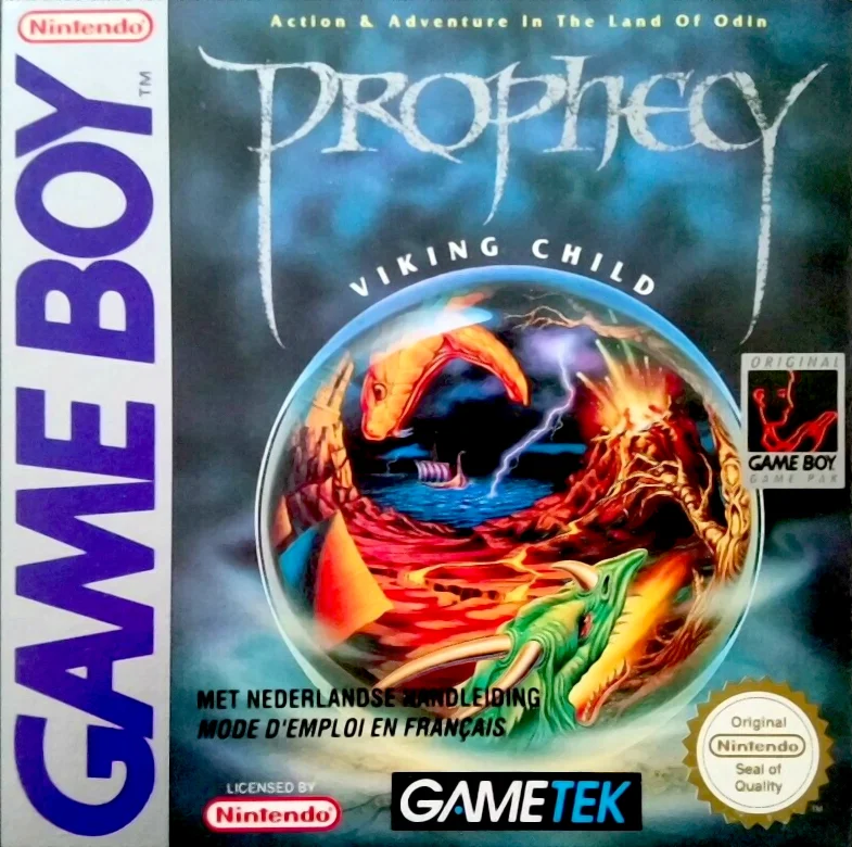 Jaquette de Prophecy The Viking Child sur Game Boy