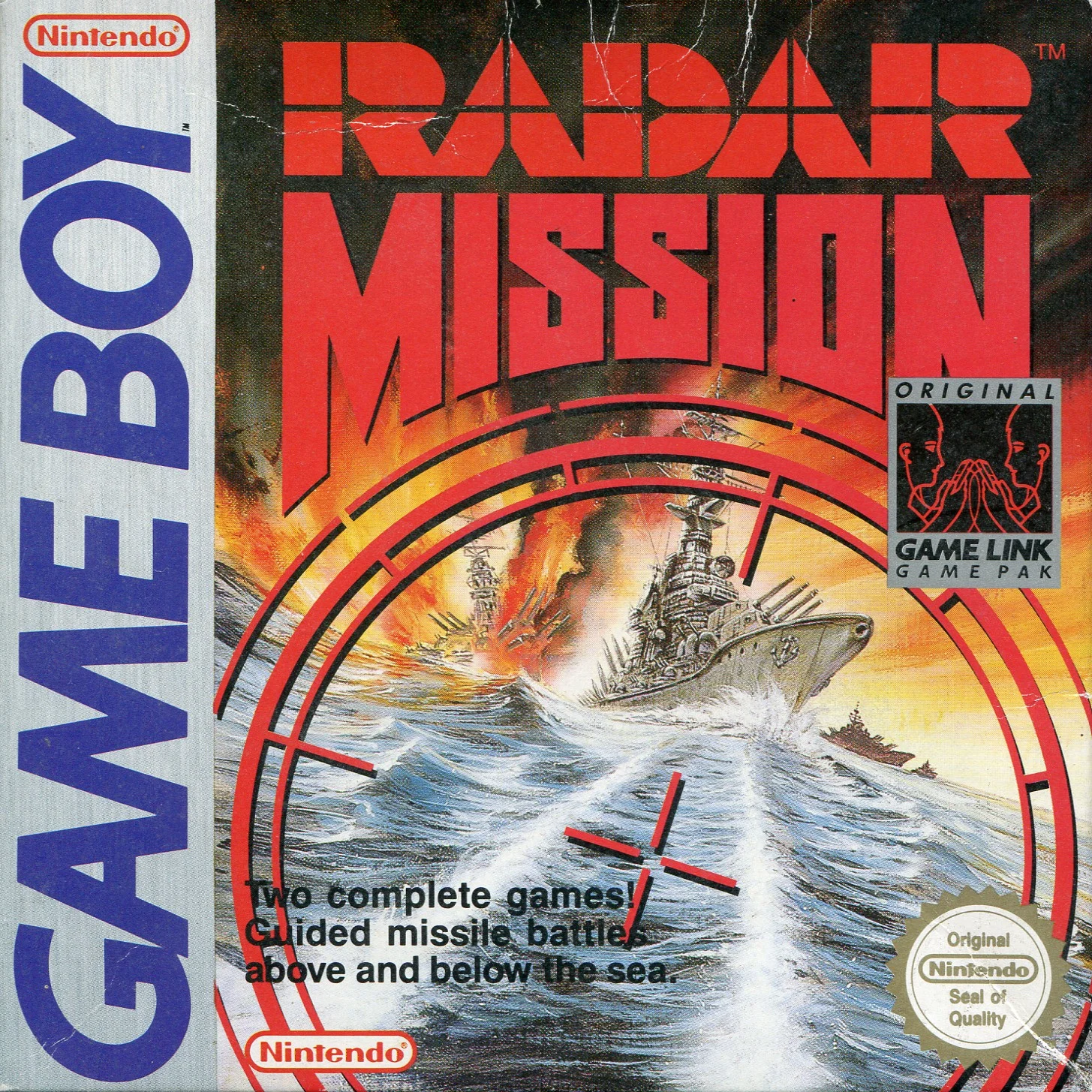 Jaquette de Radar Mission sur Game Boy