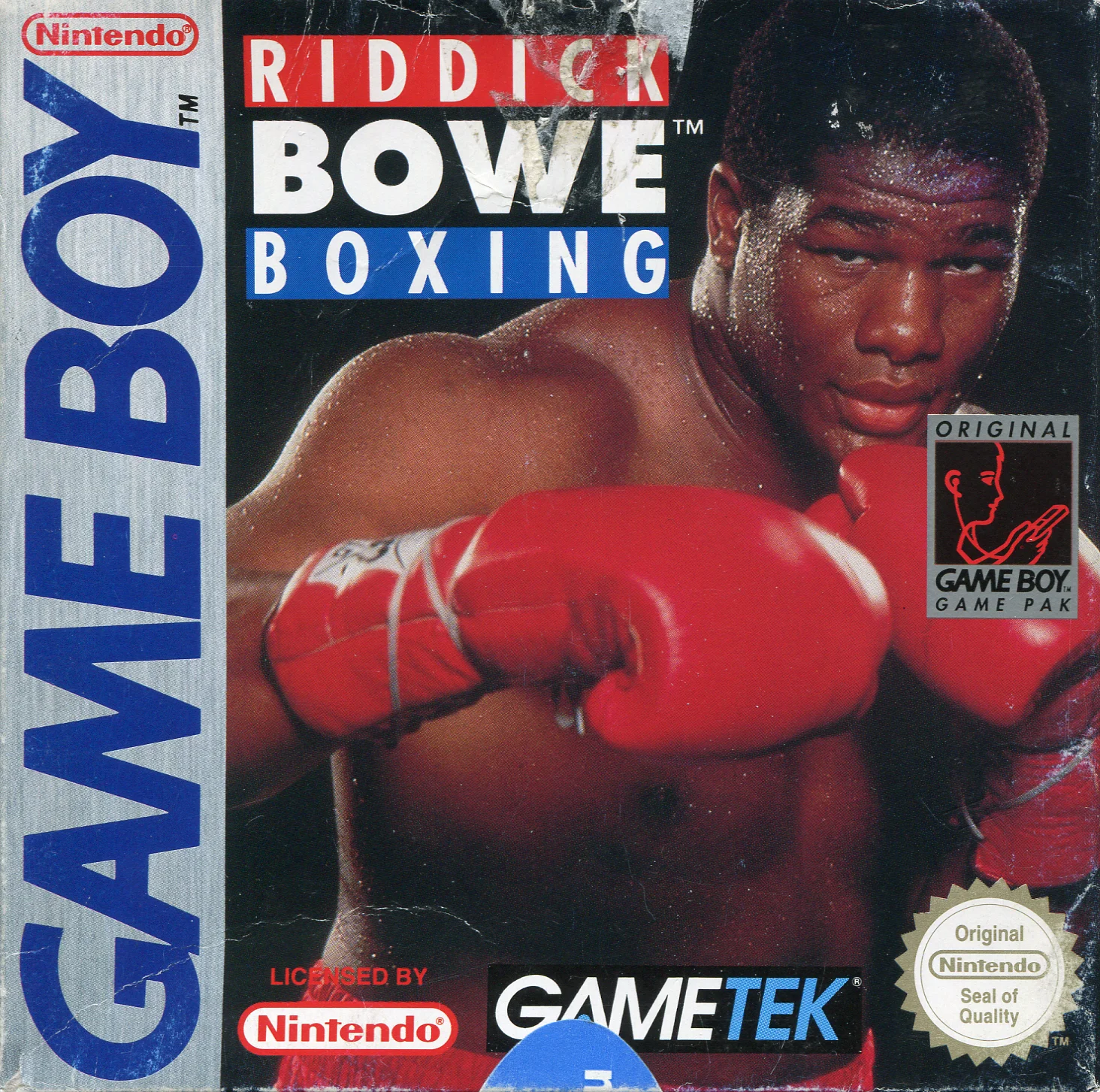Jaquette de Riddick Bowe Boxing sur Game Boy