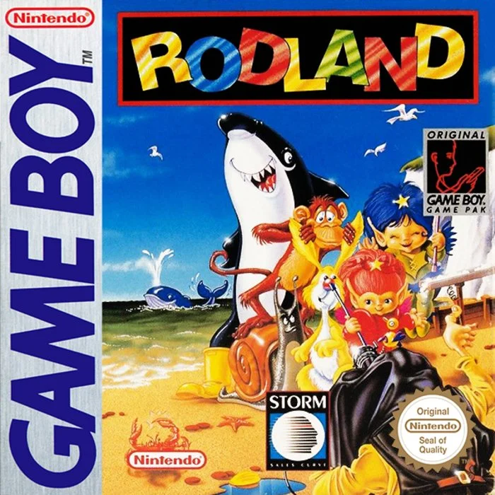 Jaquette de Rod Land sur Game Boy