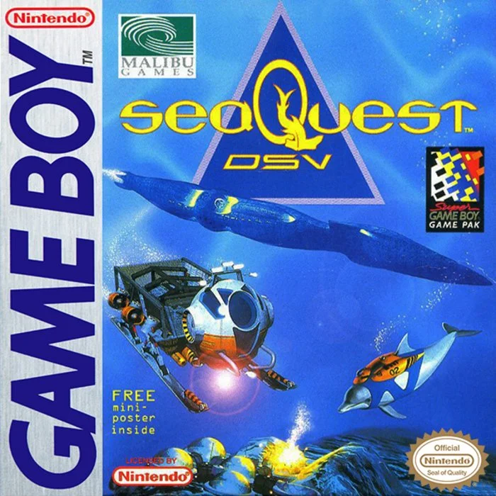 Jaquette de SeaQuest DSV sur Game Boy