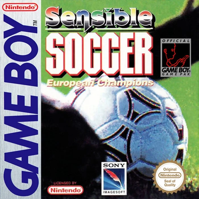 Jaquette de Sensible Soccer European Champions sur Game Boy