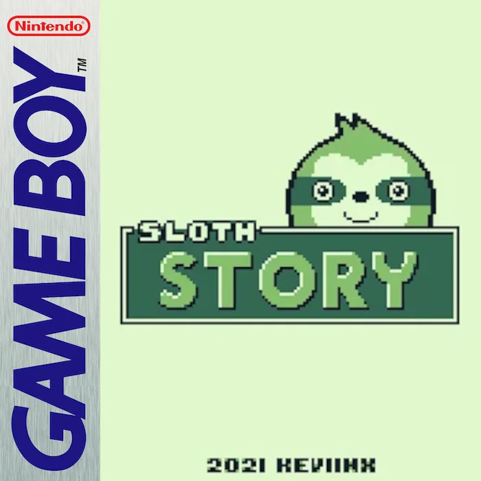 Jaquette de Sloth Story sur Game Boy