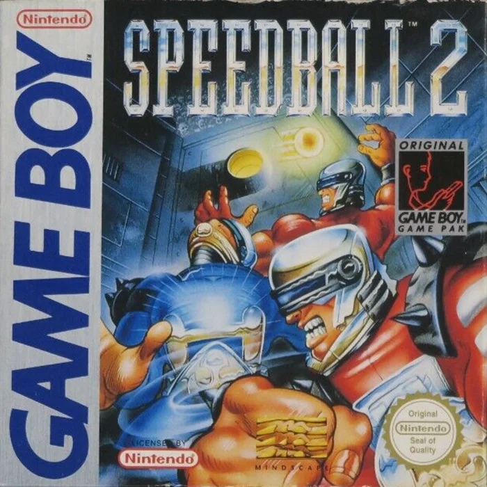 Jaquette de Speedball 2 Brutal Deluxe sur Game Boy
