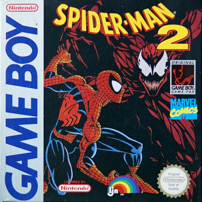 Jaquette de Spider Man 2 sur Game Boy