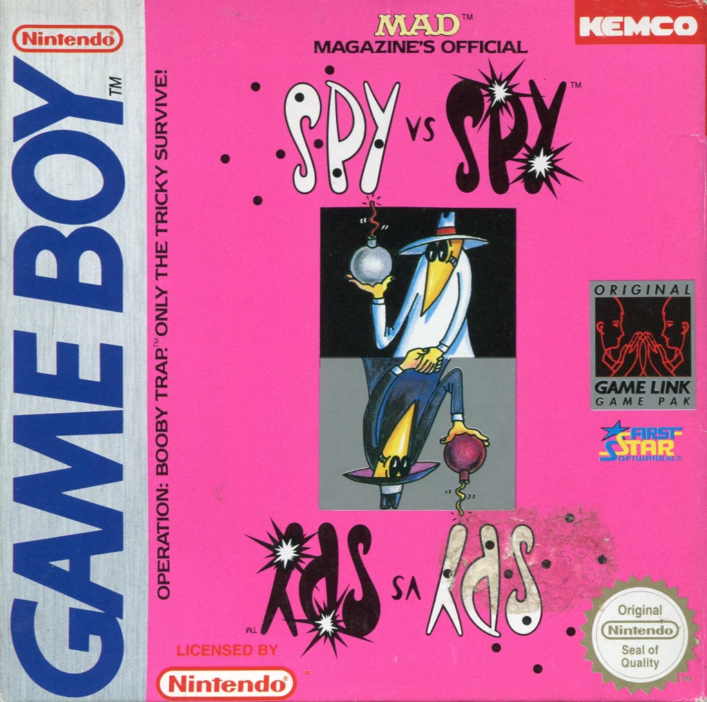 Jaquette de Spy vs Spy Operation Boobytrap sur Game Boy