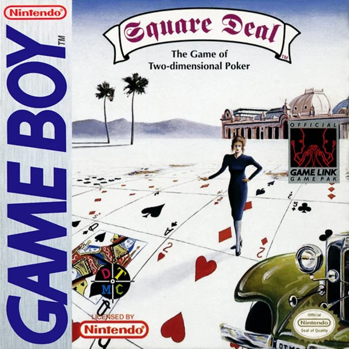 Jaquette de Square Deal The Game of Two Dimensional Poker sur Game Boy