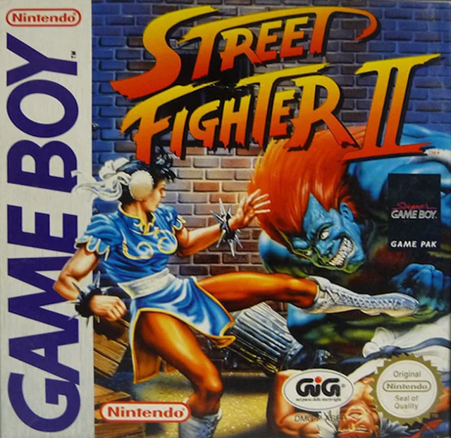 Jaquette de Street Fighter II sur Game Boy