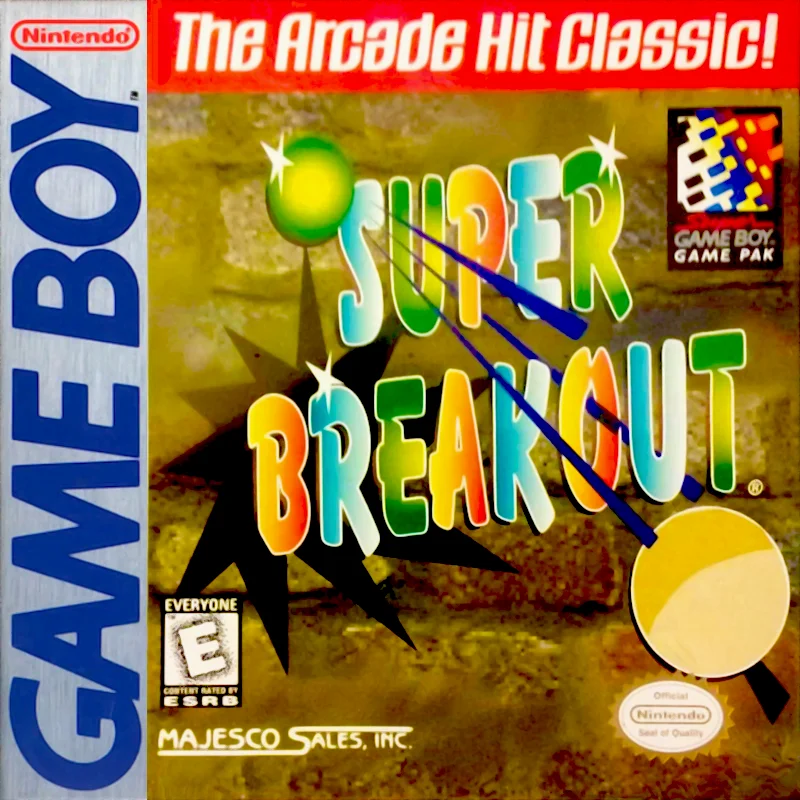 Jaquette de Super Breakout sur Game Boy