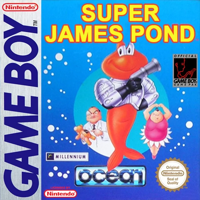 Jaquette de Super James Pond sur Game Boy