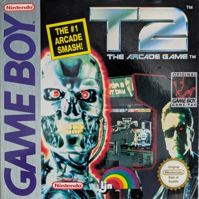 Jaquette de T2 The Arcade Game sur Game Boy