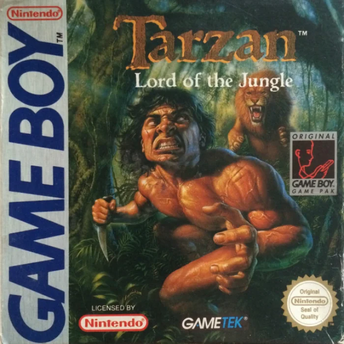 Jaquette de Tarzan Lord of the Jungle sur Game Boy