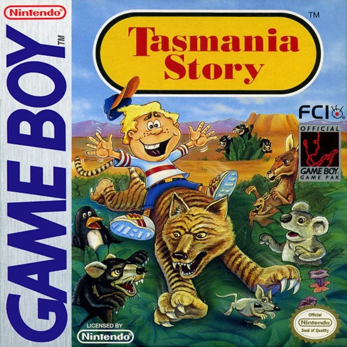 Jaquette de Tasmania Story sur Game Boy