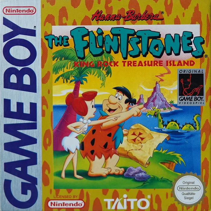 Jaquette de The Flintstones King Rock Treasure Island sur Game Boy