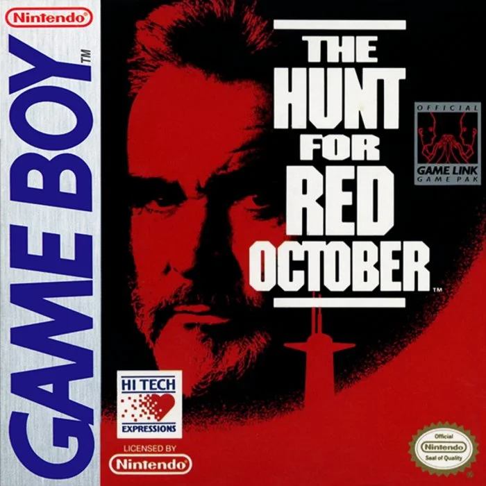 Jaquette de The Hunt for Red October sur Game Boy