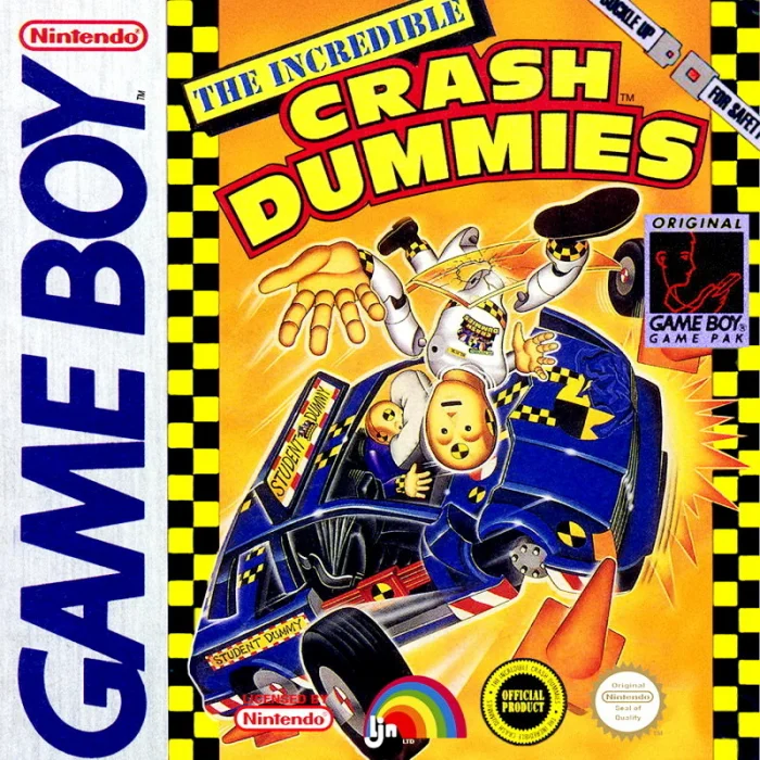 Jaquette de The Incredible Crash Dummies sur Game Boy