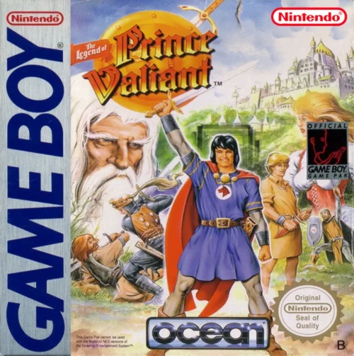 Jaquette de The Legend of Prince Valiant sur Game Boy