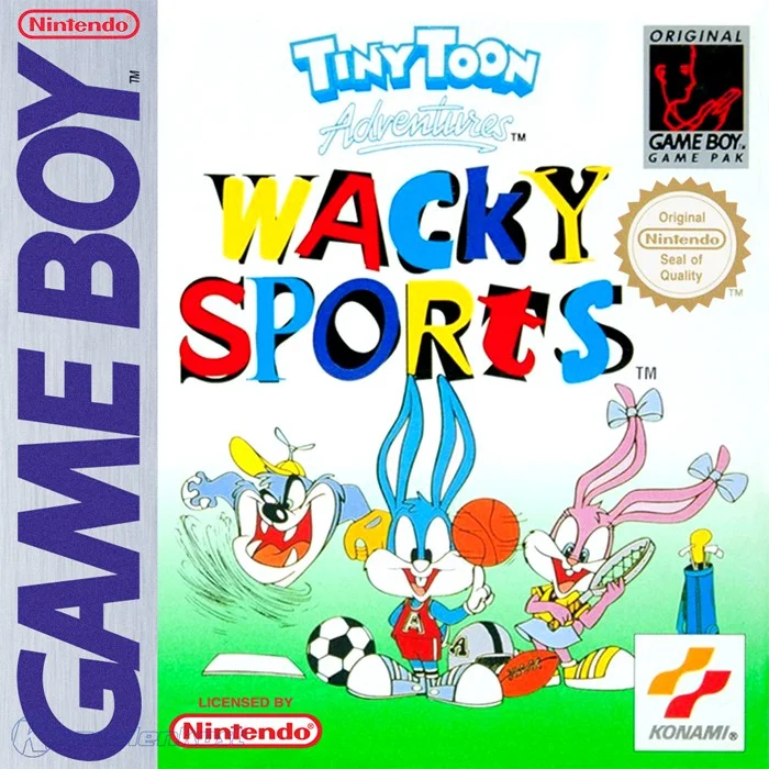 Jaquette de Tiny Toon Adventures Wacky Sports sur Game Boy