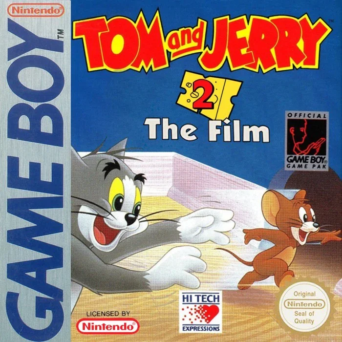 Jaquette de Tom and Jerry Frantic Antics sur Game Boy