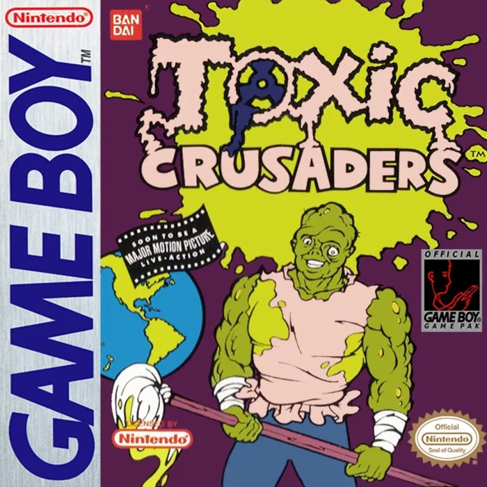 Jaquette de Toxic Crusaders sur Game Boy