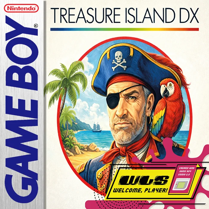 Jaquette de Treasure Island sur Game Boy