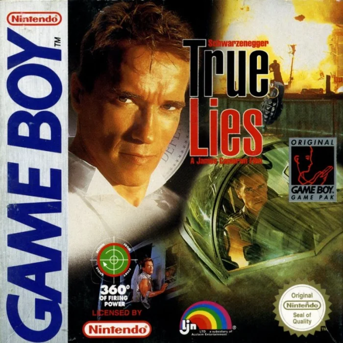 Jaquette de True Lies sur Game Boy