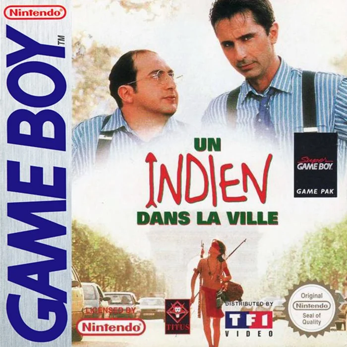 Jaquette de Un Indien dans la Ville sur Game Boy