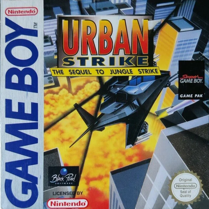 Jaquette de Urban Strike sur Game Boy