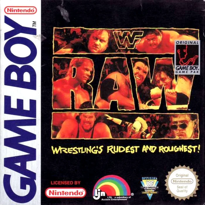 Jaquette de WWF Raw sur Game Boy