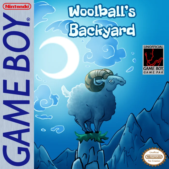 Jaquette de Woolballs Backyard sur Game Boy