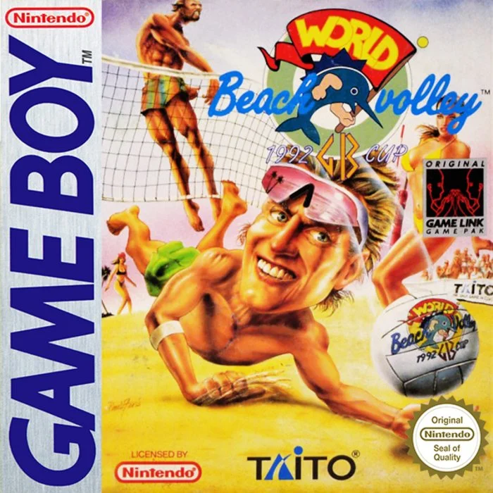 Jaquette de World Beach Volley 1992 GB Cup sur Game Boy