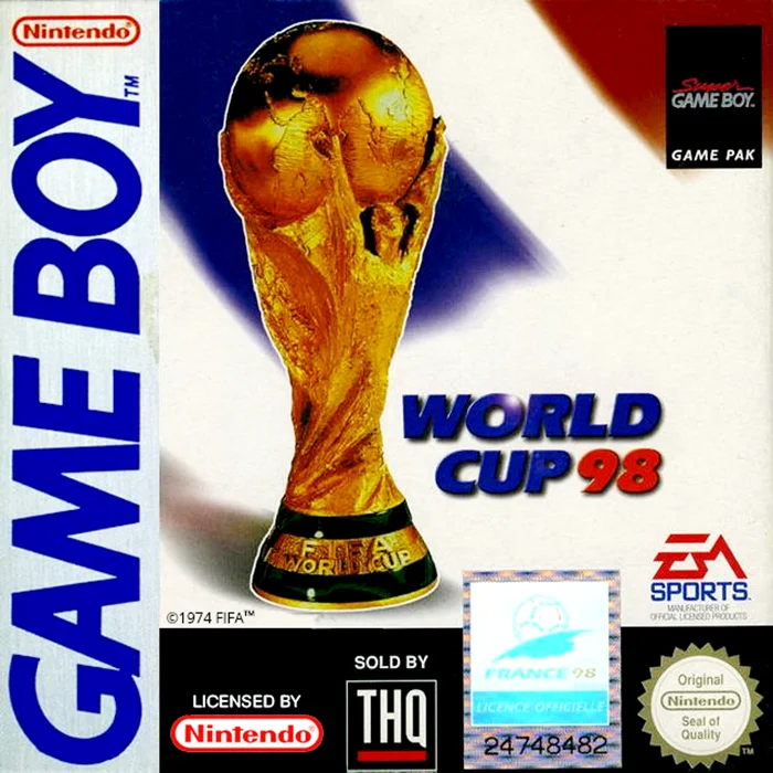 Jaquette de World Cup 98 sur Game Boy