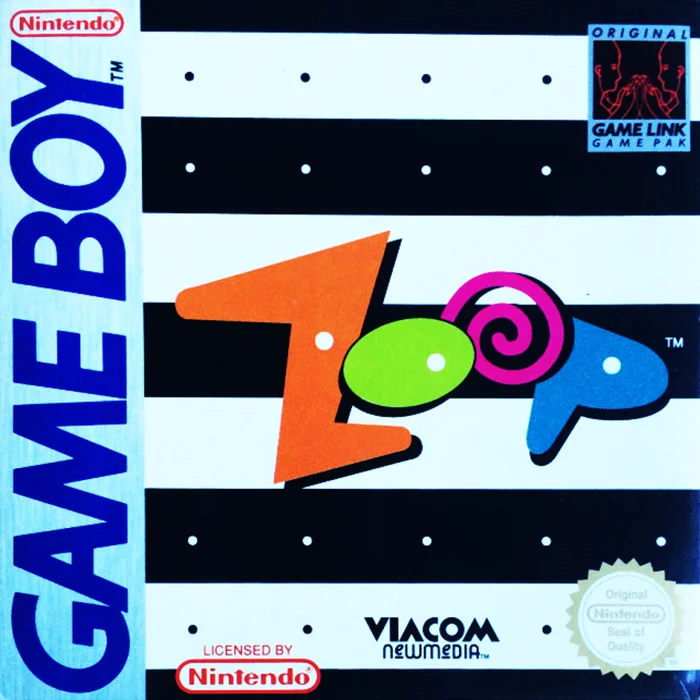 Jaquette de Zoop sur Game Boy